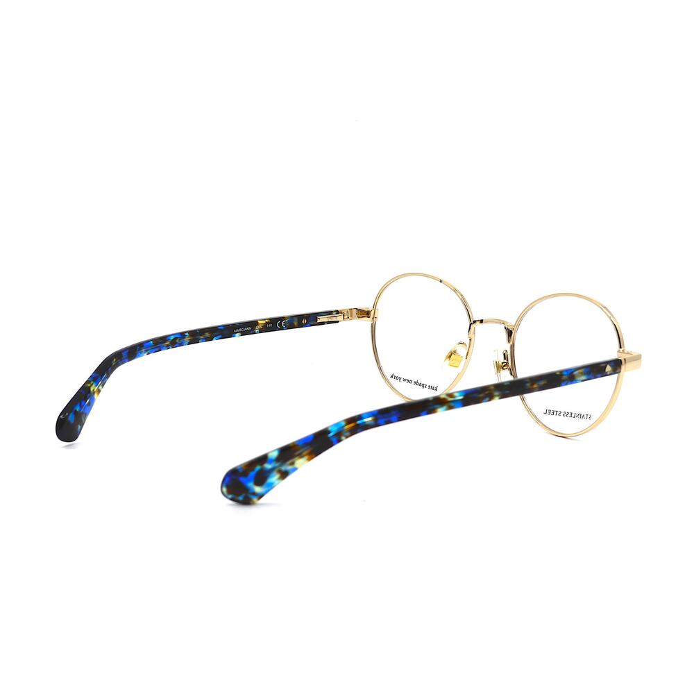 NEW KATE SPADE MARCIANN GOLD/BLUE AUTHENTIC EYEGLASSES FRAME - Picture 7 of 9